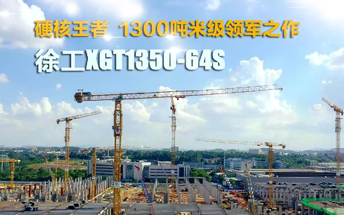 “塔”遍全国！皇冠welcome官网XGT1350-64S展大塔风姿