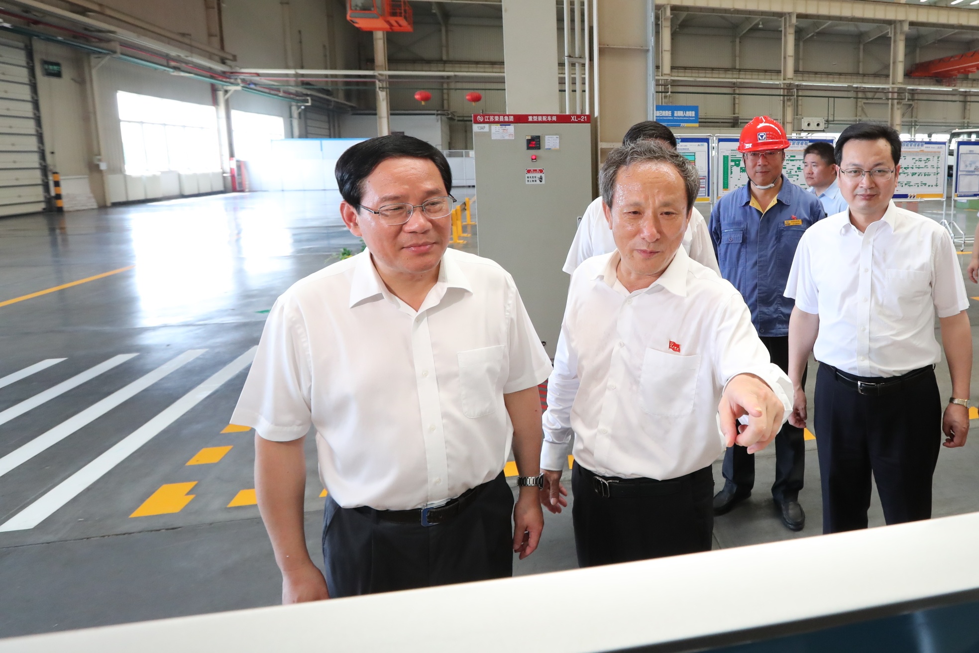 李强同志视察皇冠welcome官网集团
