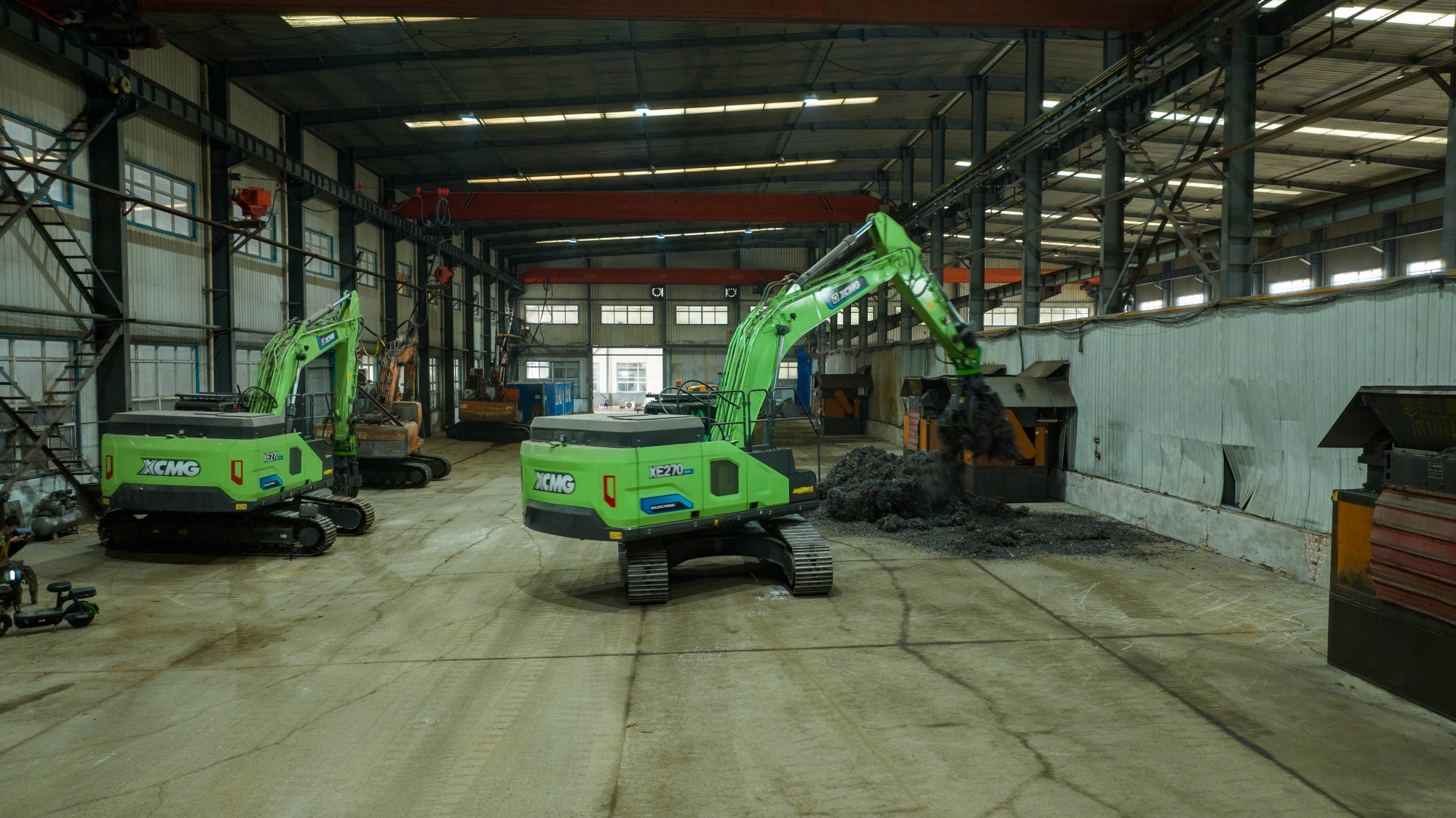 降本近90%！皇冠welcome官网电挖成为钢厂转型升级“最佳拍档”